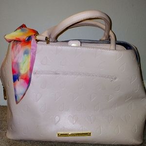 Betsey Johnson Saffiano Satchel